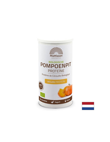 Органичен протеин от тиквени семки на прах 58%, 250 g Mattisson Healthstyle - Feel You