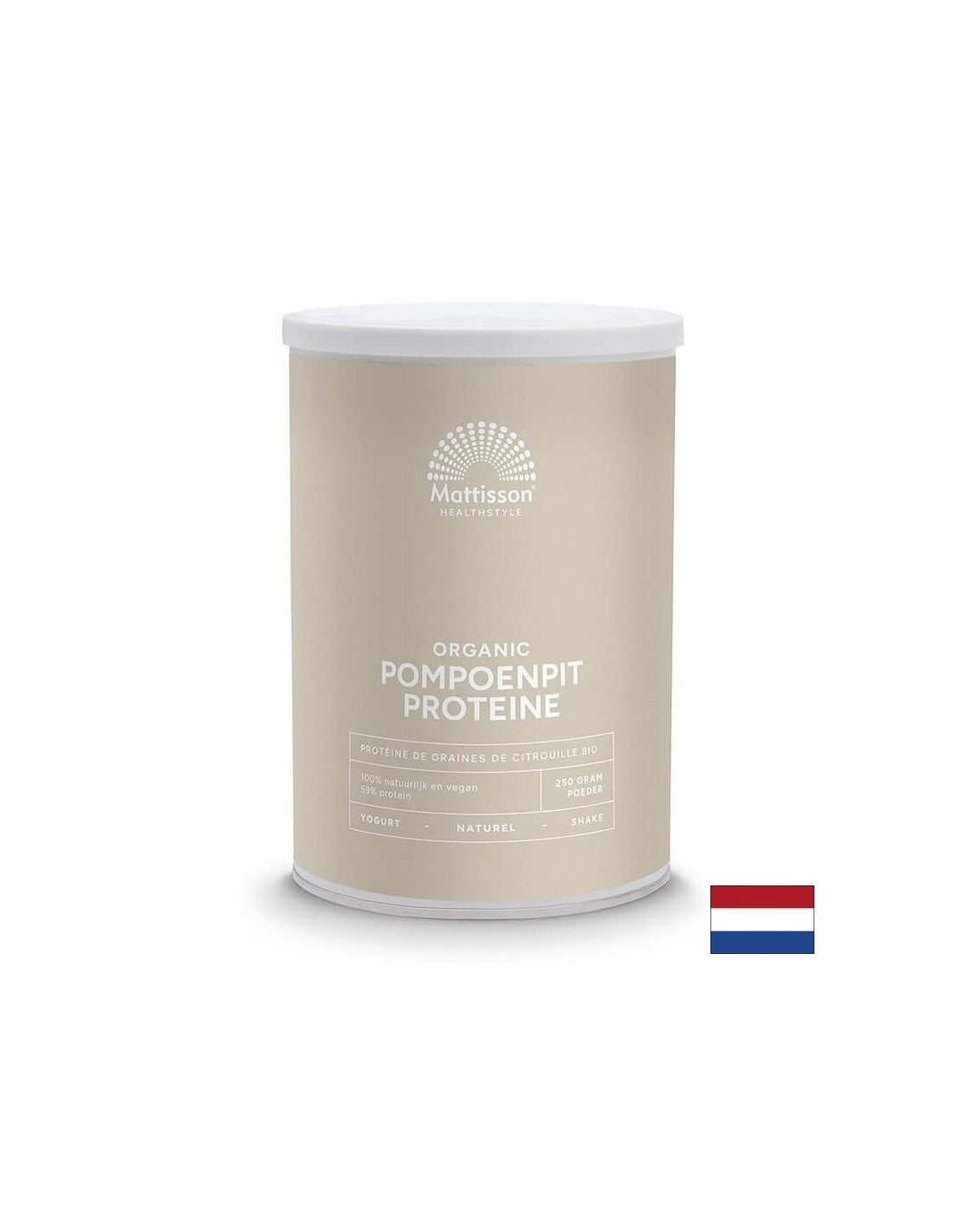 Органичен протеин от тиквени семки на прах 58%, 250 g Mattisson Healthstyle - Feel You