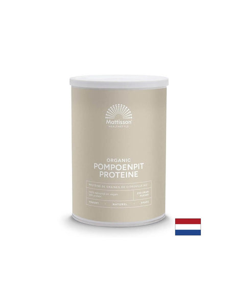 Органичен протеин от тиквени семки на прах 58%, 250 g Mattisson Healthstyle - Feel You