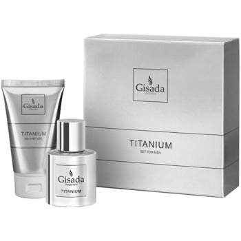 Gisada - Titanium Dárková sada EDP 50 ml a sprchový gel 100 ml - 50ml