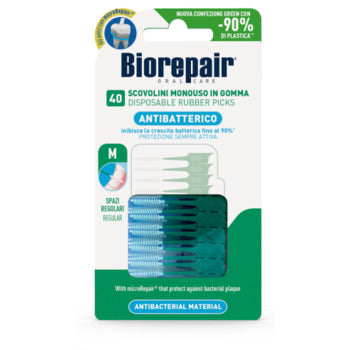 Biorepair - Disposable Rubber Picks M - Mezizubní párátka - 40.0ks