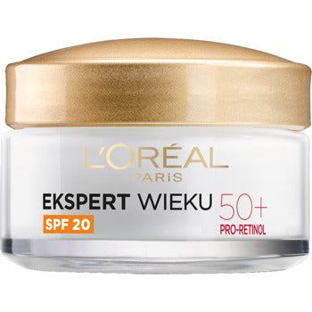 L´Oréal - Age Specialist 50+ Anti-Wrinkle Lifting Day Cream SPF20 - Protivráskový krém pro zralou pleť - 50ml