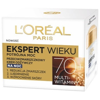 L´Oréal - Age Specialist 70+ Nourishing Anti-Wrinke Night Cream - Noční krém proti vráskám - 50ml