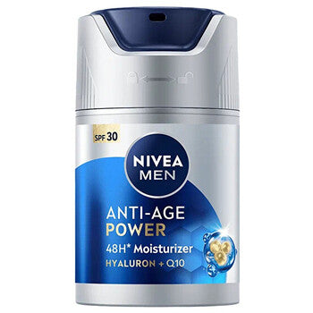 Nivea - Men Anti-Age Power Moisturizer SPF 30 - Hydratační krém - 50ml