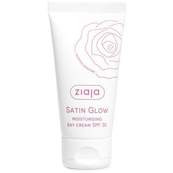 Ziaja - Satin Glow Day Cream SPF 30 - Hydratační denní krém - 50ml