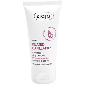 Ziaja - Dilated Capillaries Soothing Day Cream SPF 10 - Pleťový krém - 50ml