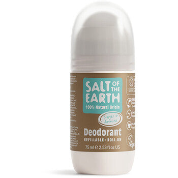 Salt-Of-The-Earth - Ginger & Jasmine Deo Roll-on - Přírodní kuličkový deodorant - 75ml
