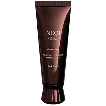 NEQI - Dark Brown Glossing Mask - Maska pro tmavé vlasy - 120ml