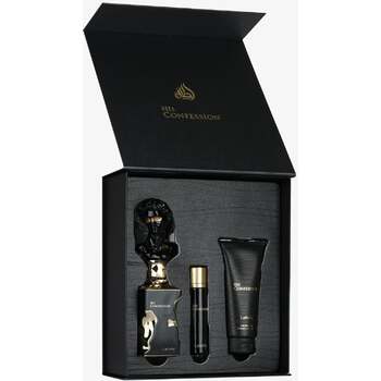 Lattafa Perfumes - His Confession Dárková sada EDP 100 ml, miniaturka EDP 12 ml a sprchový gel 100 ml - 100ml