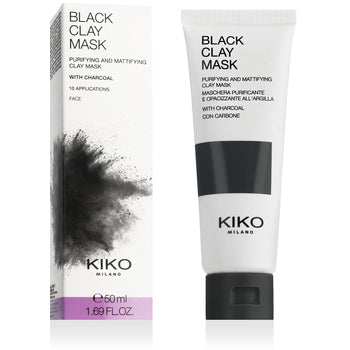 Kiko Milano - Black Clay Mask - Čistící pleťová maska - 50ml