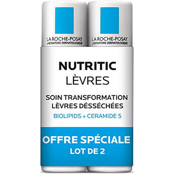 La Roche-Posay - Nutritic Lèvres Deo - Sada balzámů na rty - 4.7ml