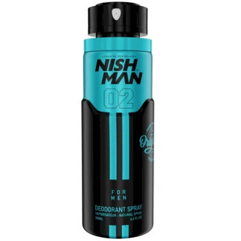 Nishman - 02 Deodorant Spray - Deodorant s rozprašovačem - 200ml