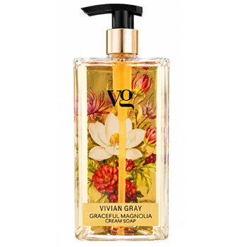 Vivian Gray - Graceful Magnolia Cream Soap - Tekuté mýdlo na ruce - 350ml