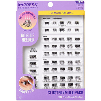 Kiss My Face - imPRESS Pre-glued Cluster Multi 02 - Trsové řasy