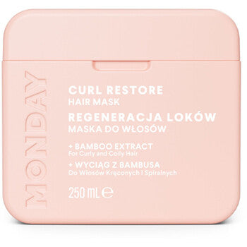 Monday - Curl Restore Mask - Maska pro kudrnaté a vlnité vlasy - 250ml