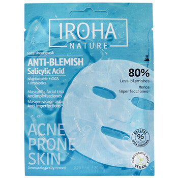 Iroha - Anti-Blemish Face Sheet Mask - Maska na problematickou pleť - 20ml