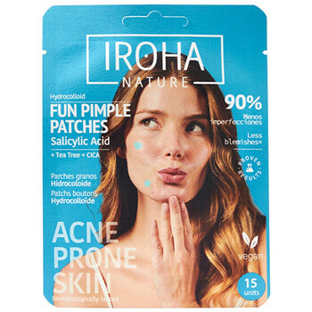 Iroha - Fun Pimple Patches - Náplasti na akné ( 15 ks )