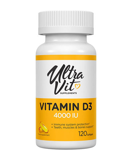 UltraVit Vitamin D3 4000 / 120 Softgels
