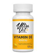 UltraVit Vitamin D3 4000 / 120 Softgels