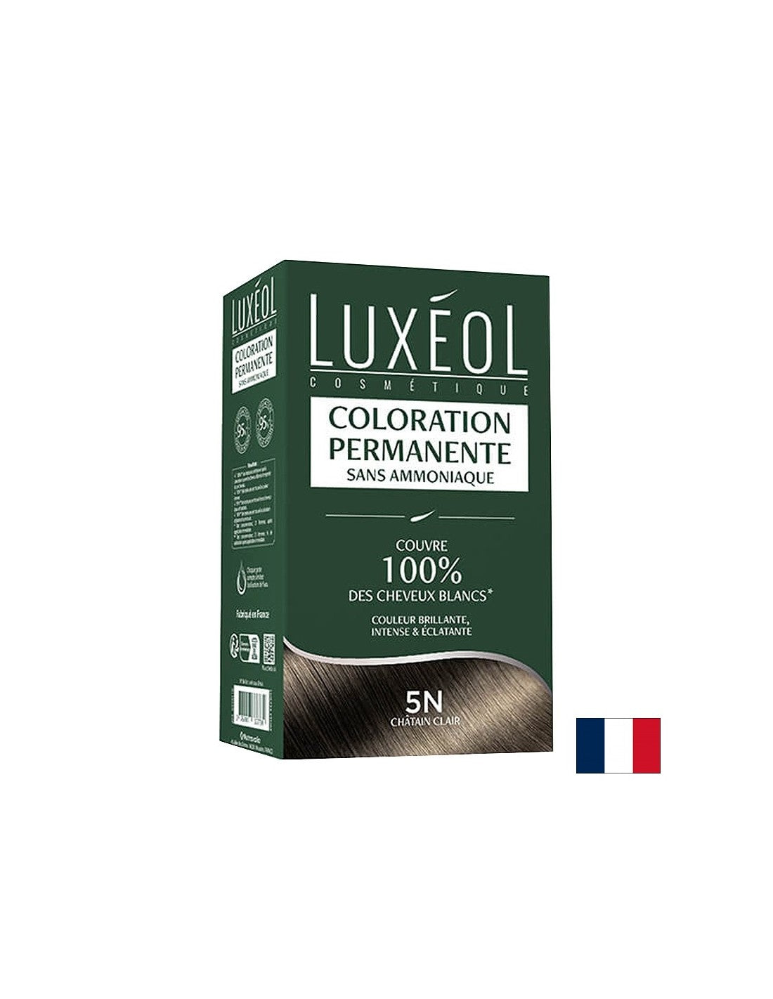 Трайна боя за коса без амоняк – Светло кестеняво 5N, с масла и растителни екстракти, 1 опаковка - Feel You