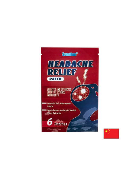 Пластири при главоболие – Акупунктурна терапия, 6 броя - Feel You