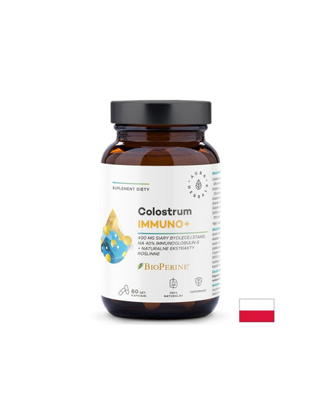 Коластра Имуно + БиоПерин, 60 капсули - Feel You