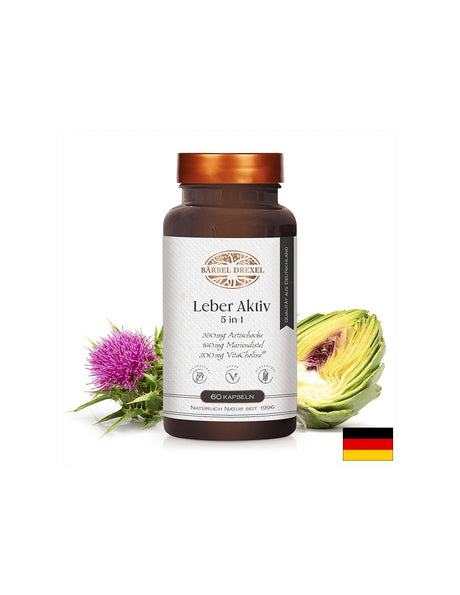 Черен дроб и жлъчен мехур - Детокс формула с билки, витамини и минерали, 60 капсули - Feel You