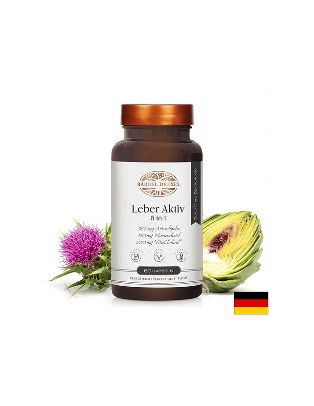 Черен дроб и жлъчен мехур - Детокс формула с билки, витамини и минерали, 60 капсули - Feel You