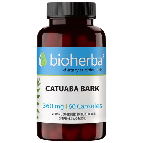 Катуаба Кора – Натурална Добавка За Енергия И Животен Тонус, 60 Капсули От Bioherba - Feel You