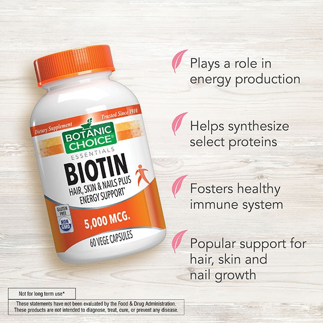 Биотин - 60 веге капсули - Feel You