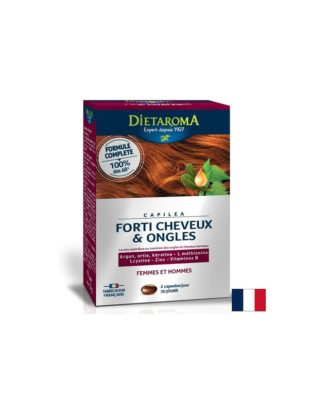 Укрепваща формула за коса и нокти – С витамини и растителни екстракти, 60 капсули - Feel You