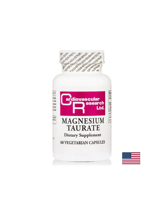 Магнезий (Таурат) - Нервна система, сърдечносъдова функция, мускулно здраве, 60 капсули - Feel You