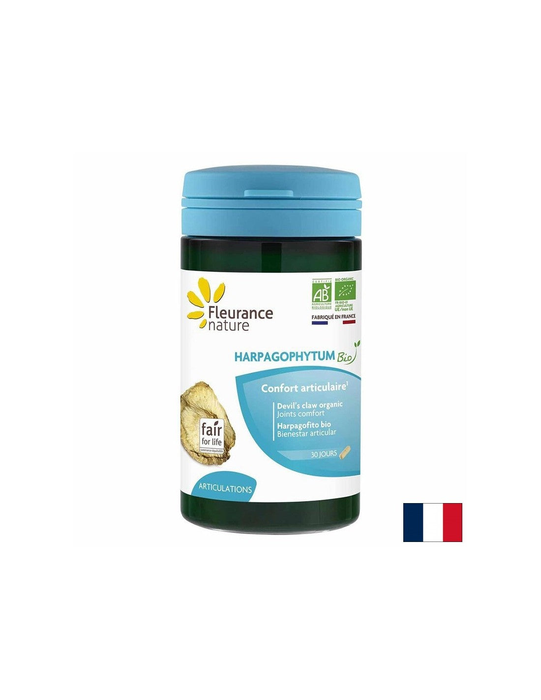 Силен имунитет и здрави стави - Дяволски нокът Био, 60 таблетки Fleurance Nature - Feel You