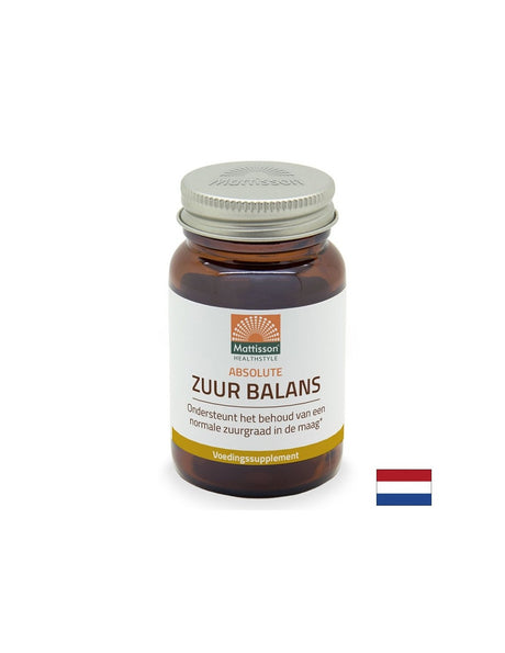 Киселинен баланс, 60 таблетки Mattisson Healthstyle - Feel You