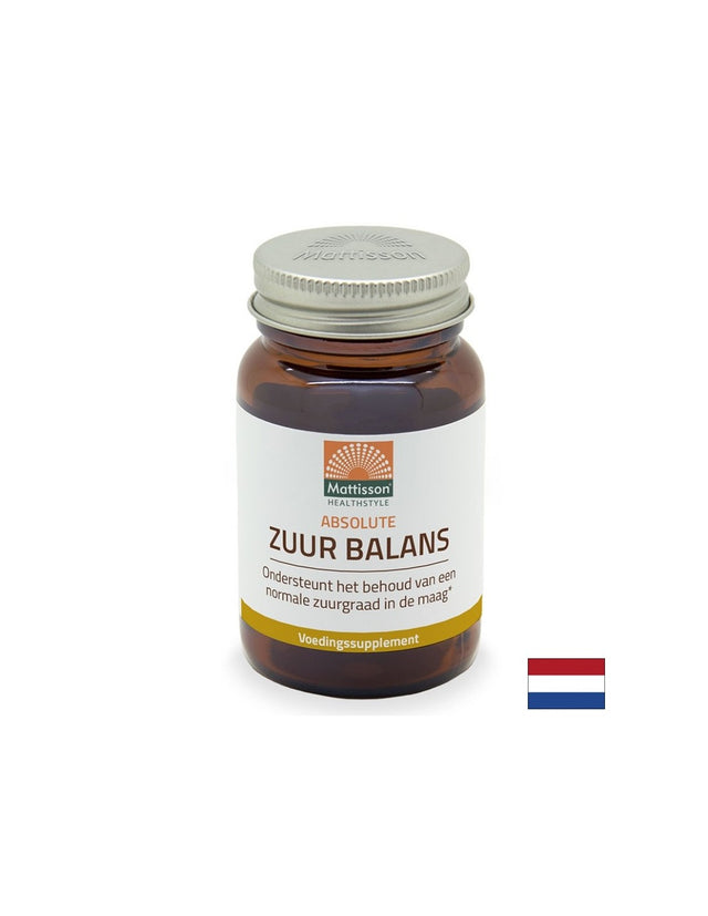 Киселинен баланс, 60 таблетки Mattisson Healthstyle - Feel You