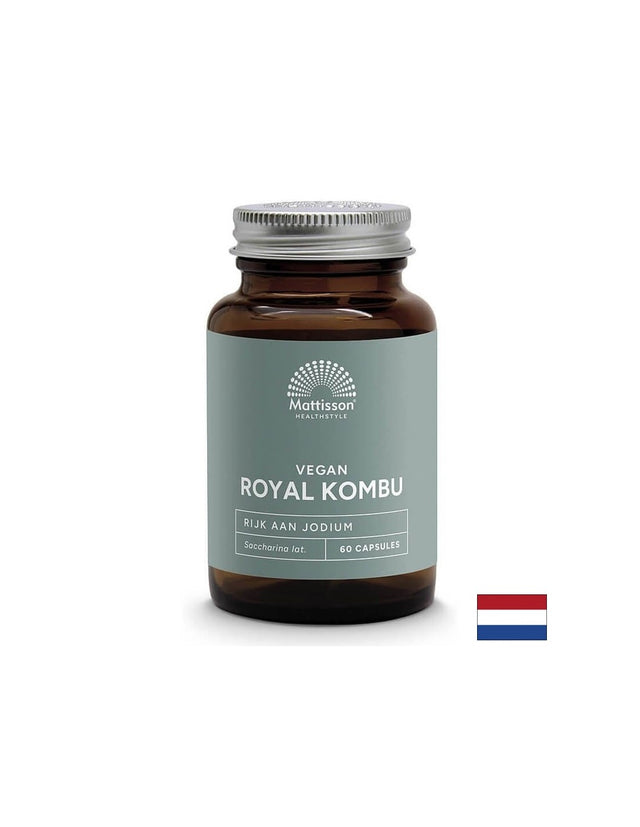 Щитовидна жлеза - Роял Комбу (Кафяви водорасли Ламинария), 60 капсули Mattisson Healthstyle - Feel You