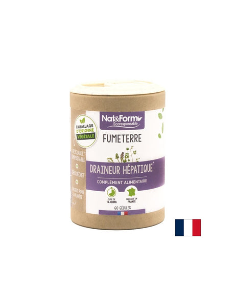 Черен дроб и жлъчка - Екстракт от лечебен Росопас, 60 капсули - Feel You