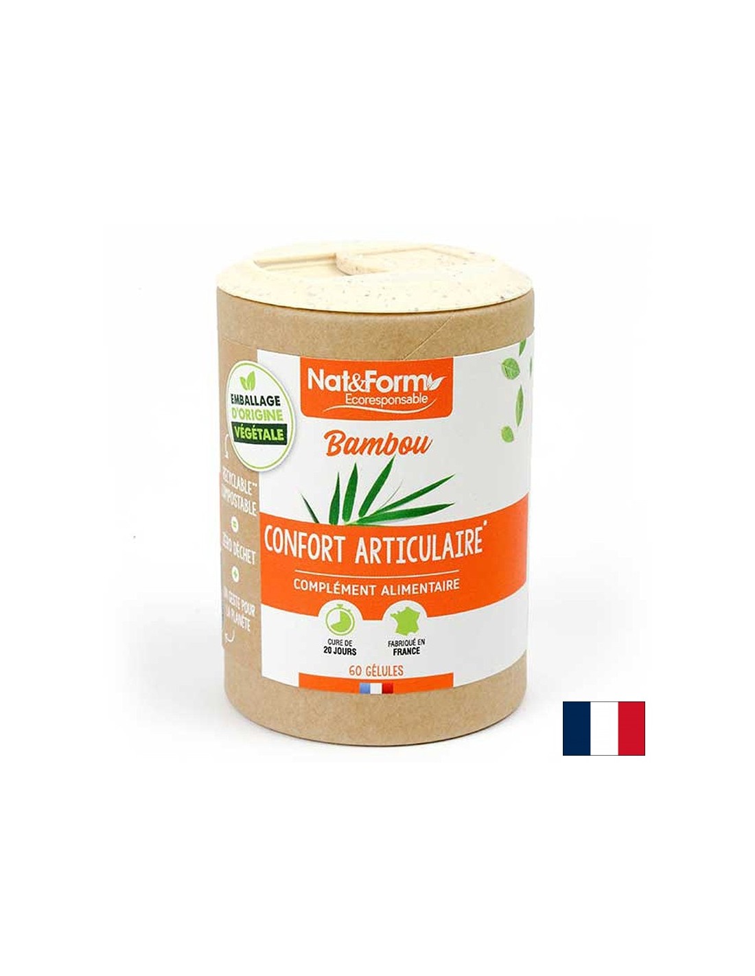 Кости и стави - Бамбук, 60 капсули - Feel You