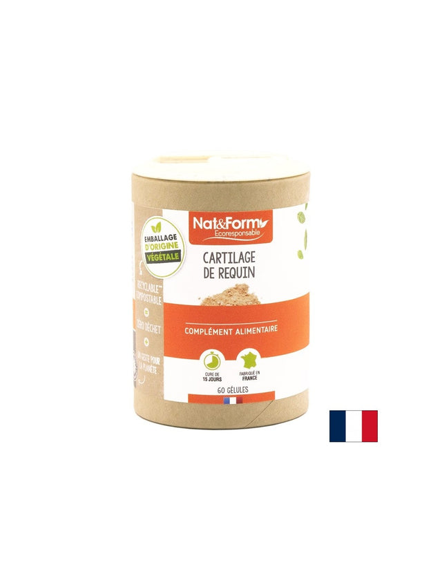 Кости и стави - Екстракт от хрущял от акула, 60 капсули - Feel You