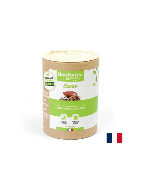 Нервна система - Екстракт от Какаови зърна, 60 капсули - Feel You