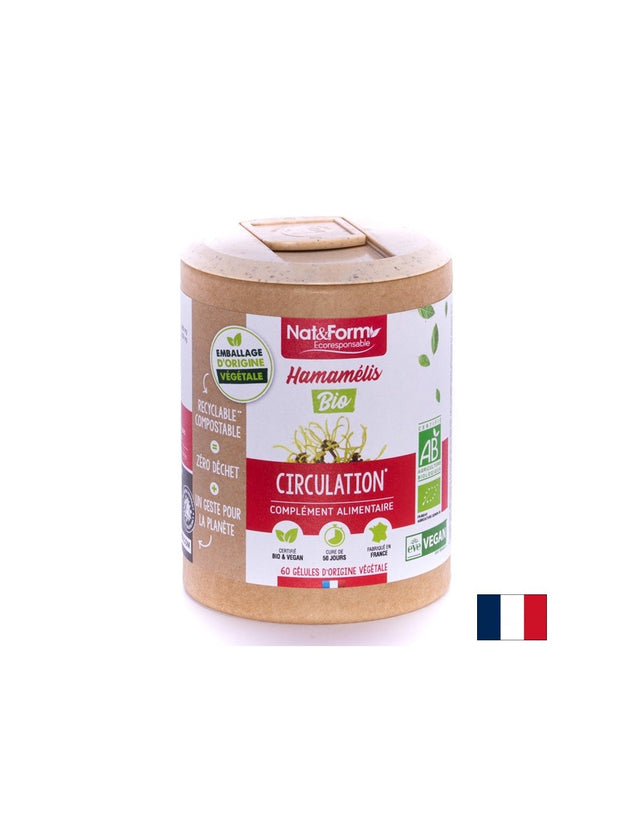Кръвообращение - Екстракт от Хамамелис, 60 капсули - Feel You