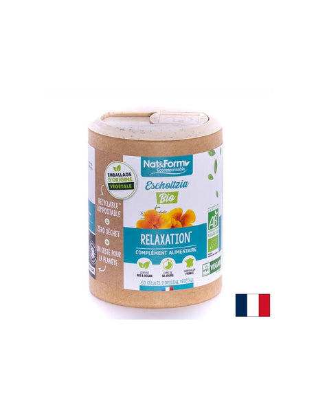 Нервна система, безсъние - Калифорнийски мак, 60 капсули - Feel You