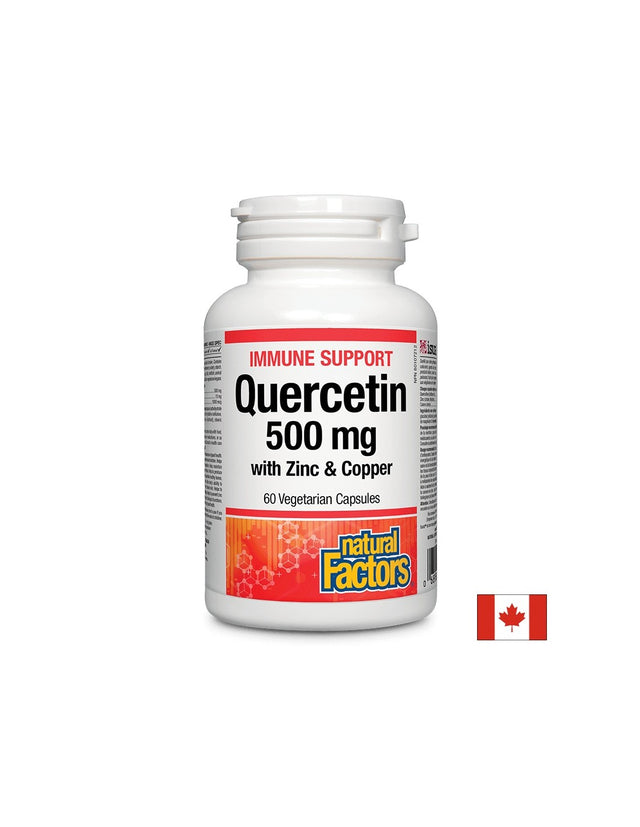 Кверцетин с цинк и мед, 60 капсули Natural Factors - Feel You