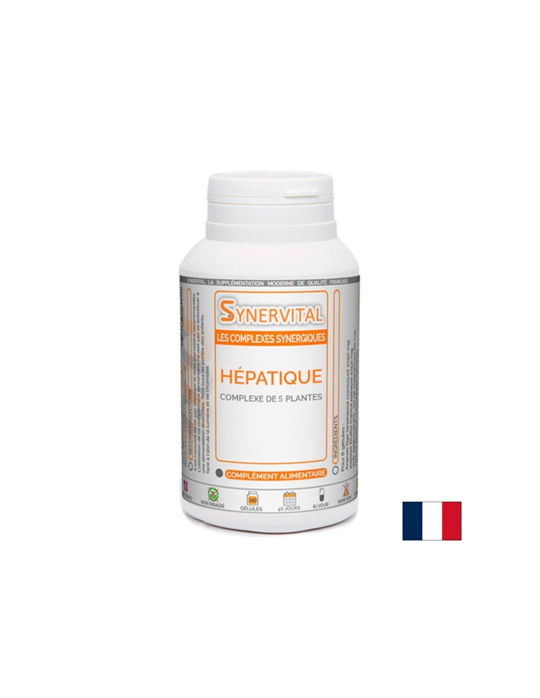 Хепатик (билкова формула за жлъчка и черен дроб), 60 капсули - Feel You