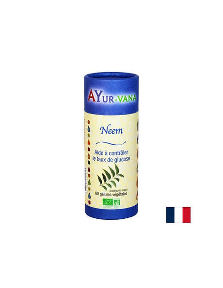 Грижа за кожата и контрол на кръвната захар - Нийм (лист), 60 капсули - Feel You