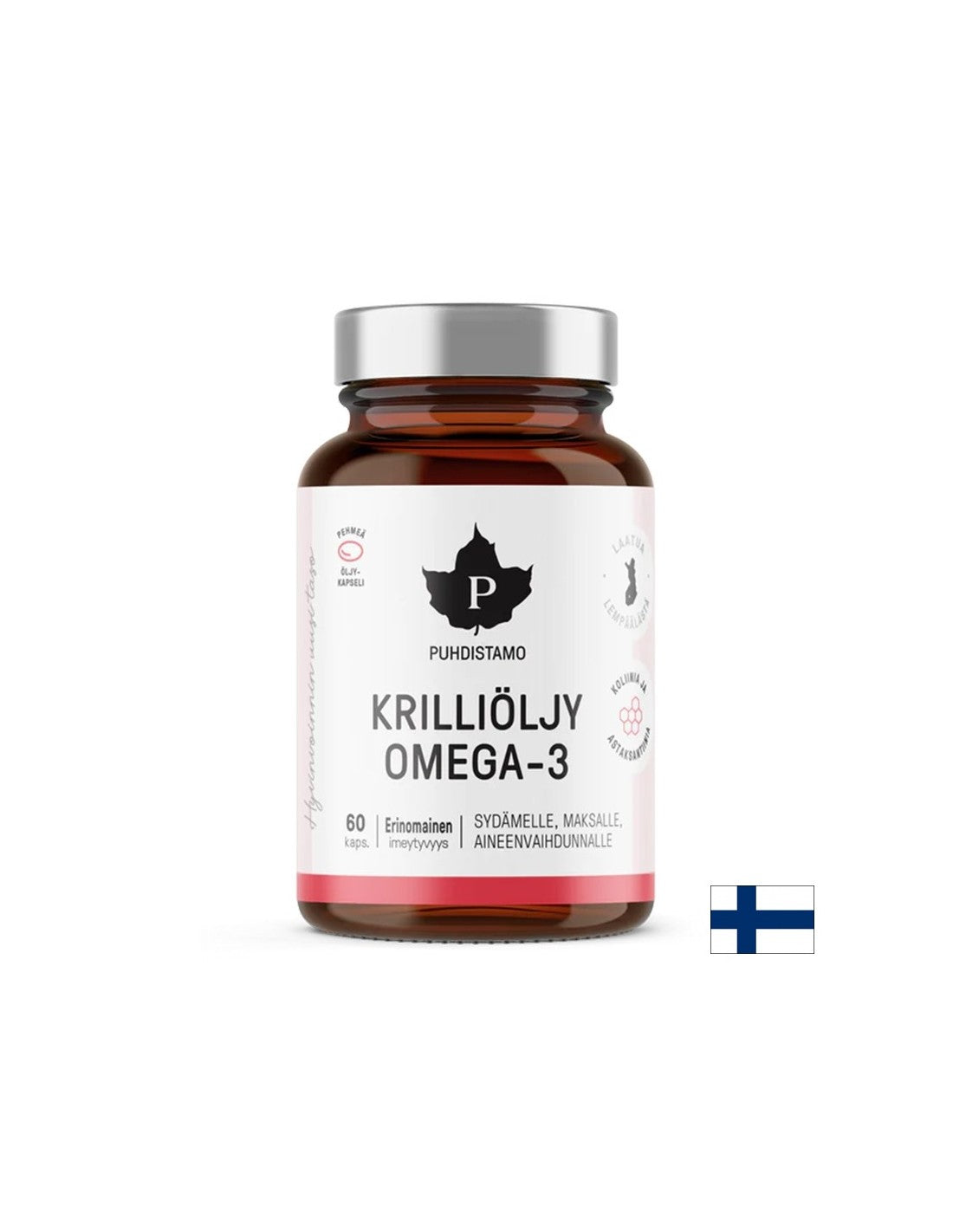 В подкрепа на сърцето и мозъка - Крил (масло), 60 софтгел капсули - Feel You