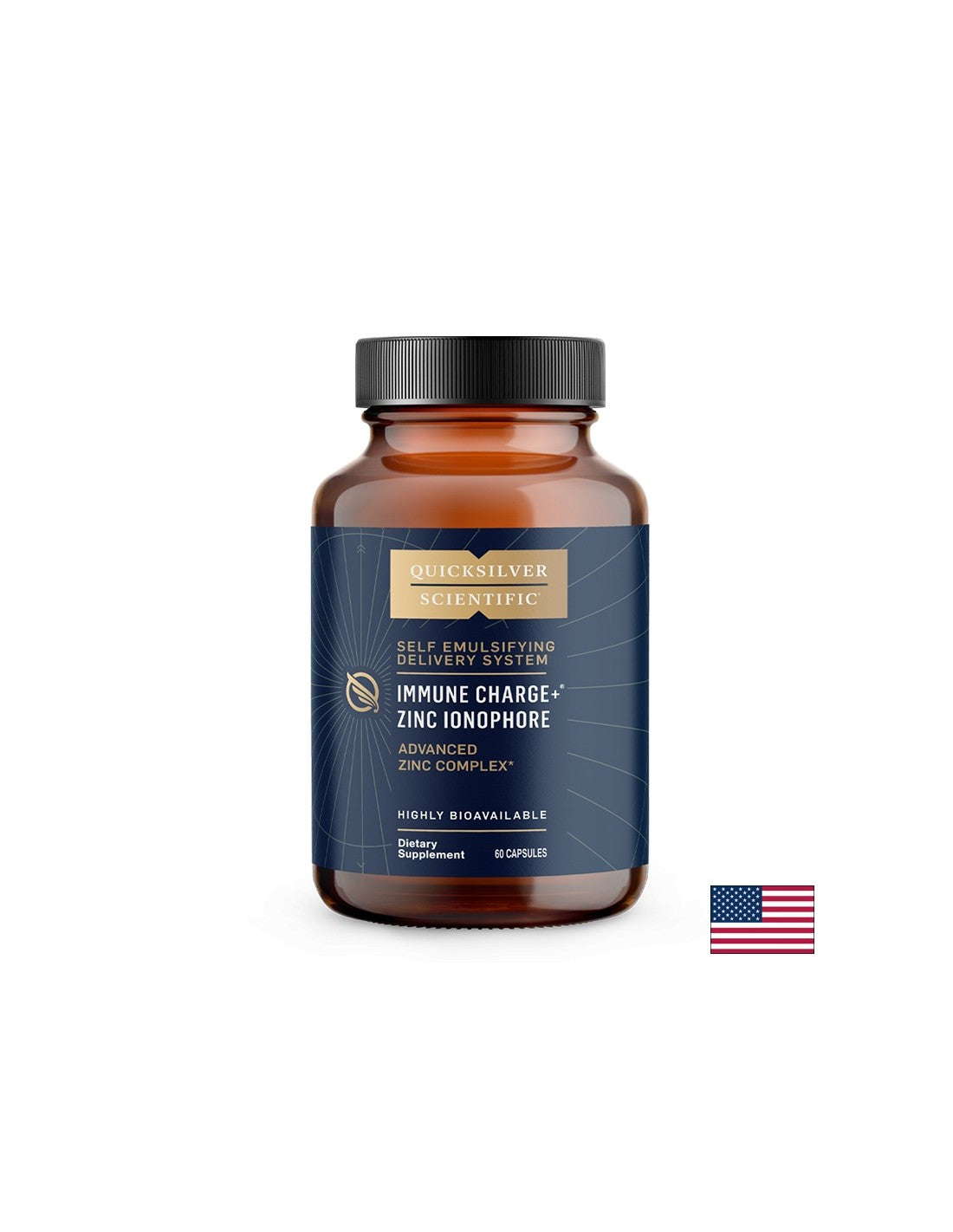 Цинк комплекс с кверцетин, лутеолин и хесперидин - Липозомална, високоусвоима формула, 60 капсули - Feel You