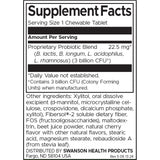 Дъвчащ пробиотик за деца с натурален вкус на череша - 60 дъвчащи таблетки - Feel You