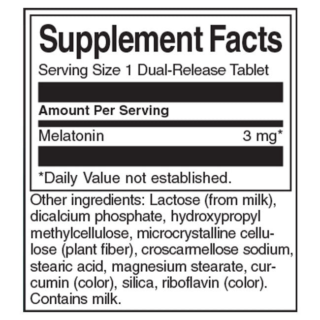 Мелатонин с двойно освобождаване - 60 TABS - Feel You