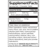 Витамин Ц за Дъвчене с Вкус на Череша - 60 TABS - Feel You